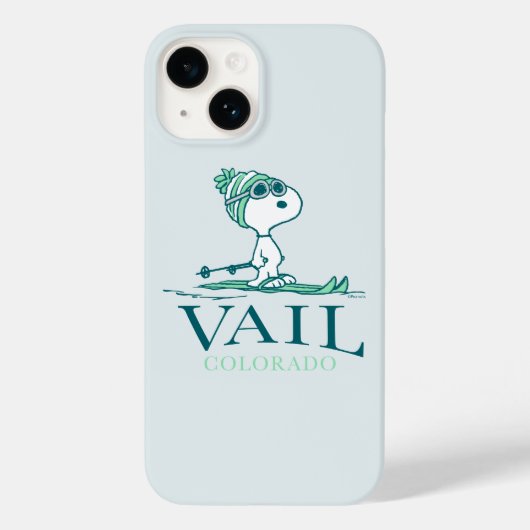 Erdnüsse | Snoopy Vail Colorado Case-Mate iPhone Hülle (Rückseite)