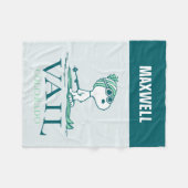 Erdnüsse | Snoopy Vail Colorado Fleecedecke (Vorderseite (Horizontal))