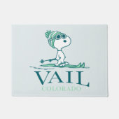 Erdnüsse | Snoopy Vail Colorado Fußmatte (Vorderseite)