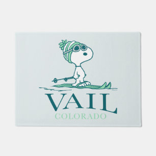 Erdnüsse Snoopy Vail Colorado Fußmatte