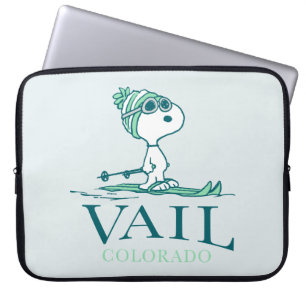 Erdnüsse   Snoopy Vail Colorado Laptopschutzhülle