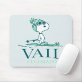 Erdnüsse | Snoopy Vail Colorado Mousepad (Mit Mouse)