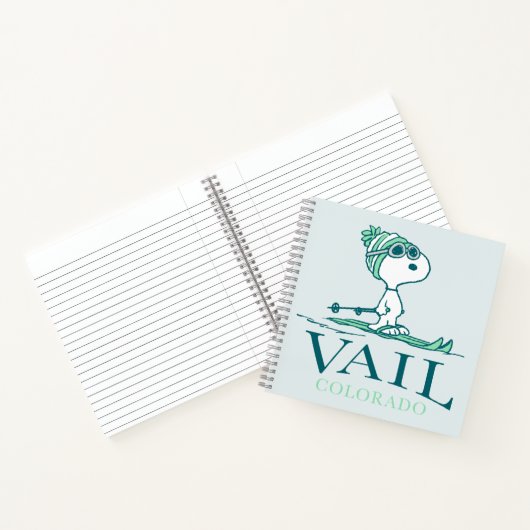 Erdnüsse | Snoopy Vail Colorado Notizblock (Innenseite)