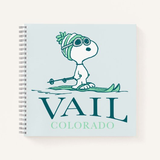 Erdnüsse | Snoopy Vail Colorado Notizblock (Vorderseite)