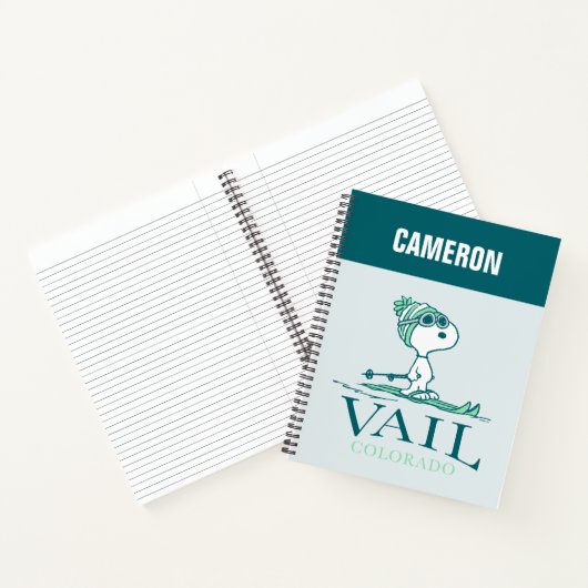 Erdnüsse | Snoopy Vail Colorado Notizblock (Innenseite)