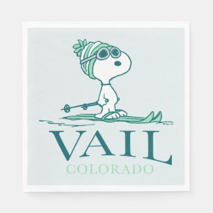 Erdnüsse Snoopy Vail Colorado Serviette
