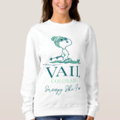 Erdnüsse | Snoopy Vail Colorado Sweatshirt (Vorderseite)