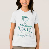 Erdnüsse | Snoopy Vail Colorado Tri-Blend Shirt (Vorderseite)