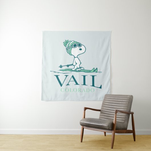 Erdnüsse | Snoopy Vail Colorado Wandteppich (Beispiel)