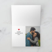 Erdnüsse | Snoopy Valentinstag Feiertagskarte (Innenseite)