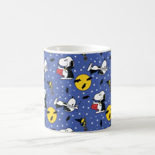 Erdnüsse | Snoopy Vampire Muster Kaffeetasse (Mittel)
