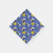 Erdnüsse | Snoopy Vampire Muster Serviette (Ecke)