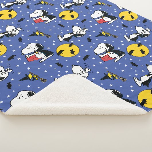 Erdnüsse | Snoopy Vampire Muster Sherpadecke (3/4)