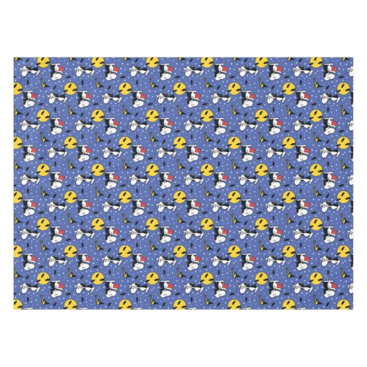 Erdnüsse | Snoopy Vampire Muster Tischdecke (Vorderseite (Horizontal))