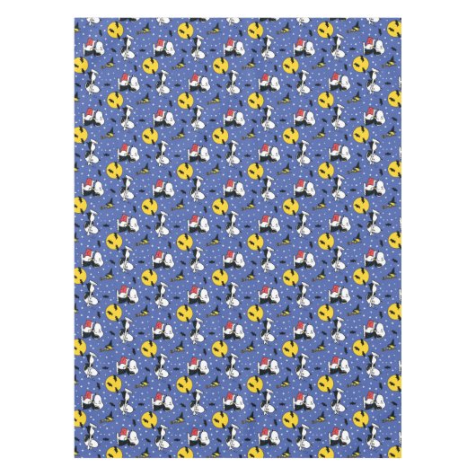 Erdnüsse | Snoopy Vampire Muster Tischdecke (Vorderseite)