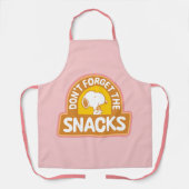 Erdnüsse | Snoopy Vergessen Sie nicht die Snacks Schürze (Vorderseite)