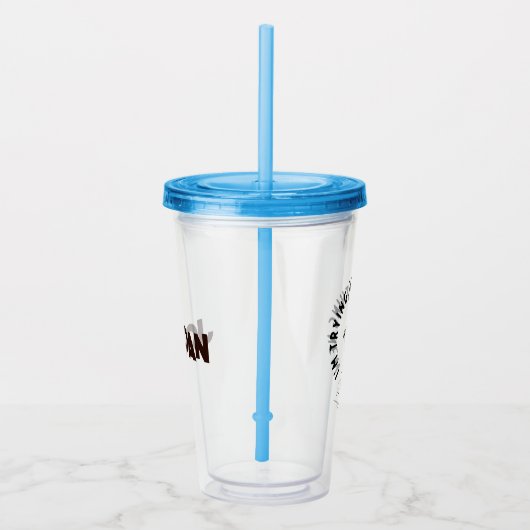 Erdnüsse | Snoopy versucht etwas Neues Acryltrinkbecher (Rechts)