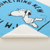 Erdnüsse | Snoopy versucht etwas Neues Sherpadecke (3/4)