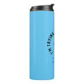 Erdnüsse | Snoopy versucht etwas Neues Thermosbecher (Nach links gedreht)