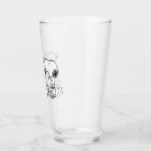 Erdnüsse | Snoopy Walking Tall Glas (Links)