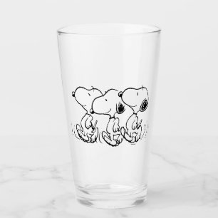 Erdnüsse Snoopy Walking Tall Glas