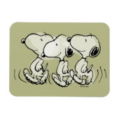 Erdnüsse | Snoopy Walking Tall Magnet (Horizontal)