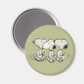 Erdnüsse | Snoopy Walking Tall Magnet (Vorderseite/Rückseite)