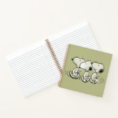 Erdnüsse | Snoopy Walking Tall Notizblock (Innenseite)