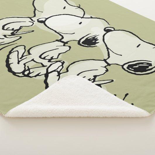 Erdnüsse | Snoopy Walking Tall Sherpadecke (3/4)