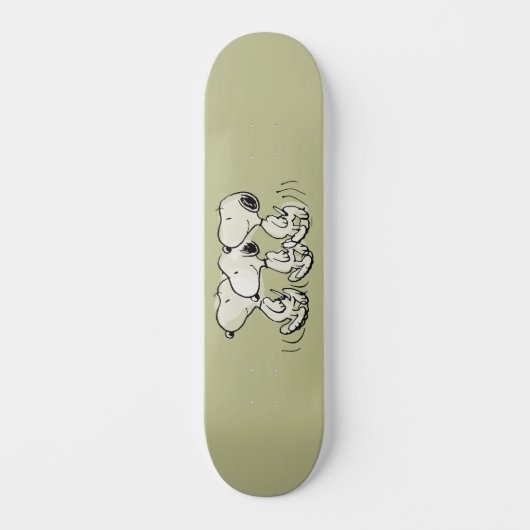 Erdnüsse | Snoopy Walking Tall Skateboard (Vorderseite)