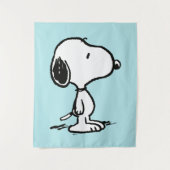 Erdnüsse | Snoopy Wandteppich (Vorderseite)