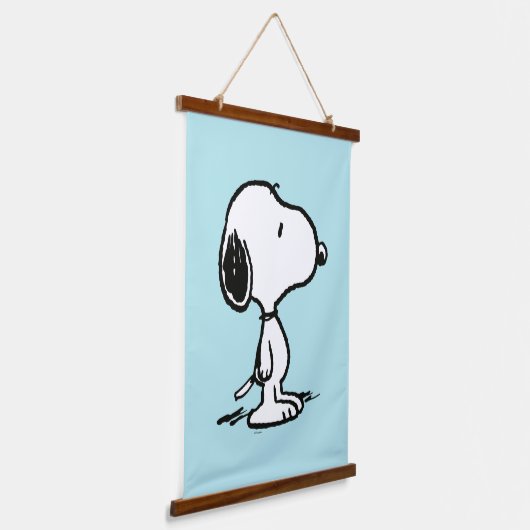 Erdnüsse | Snoopy Wandteppich Mit Holzrahmen (Gewinkelt)