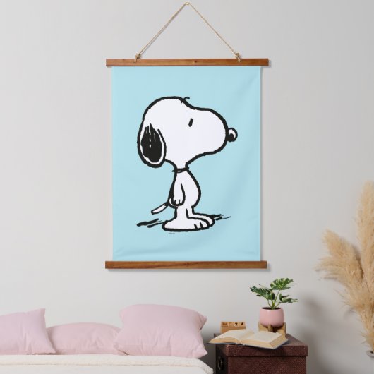 Erdnüsse | Snoopy Wandteppich Mit Holzrahmen (Schlafzimmer)