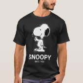 Erdnüsse | Snoopy Waves T-Shirt (Vorderseite)