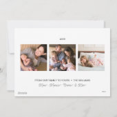 Erdnüsse | Snoopy Weihnachten Pullover Snowman (Rückseite)