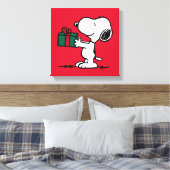 Erdnüsse | Snoopy Weihnachtsgeschenk Leinwanddruck (Insitu (Schlafzimmer))