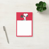 Erdnüsse | Snoopy Weihnachtsgeschenk Post-it Klebezettel (Büro)