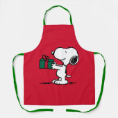 Erdnüsse | Snoopy Weihnachtsgeschenk Schürze (Vorderseite)