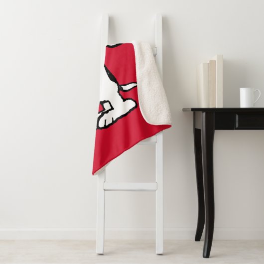 Erdnüsse | Snoopy Weihnachtsgeschenk Sherpadecke (Beispiel)