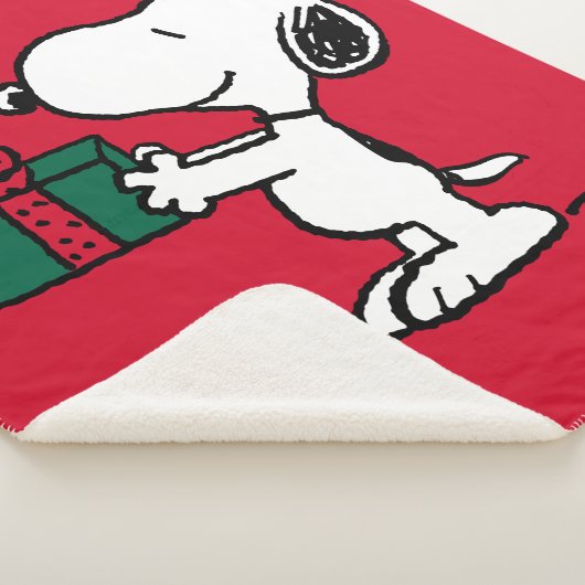 Erdnüsse | Snoopy Weihnachtsgeschenk Sherpadecke (3/4)