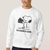 Erdnüsse | Snoopy Weihnachtsgeschenk Sweatshirt (Vorderseite)
