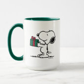 Erdnüsse | Snoopy Weihnachtsgeschenk Tasse (Links)