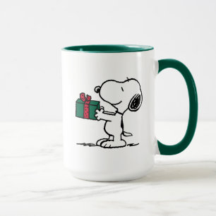 Erdnüsse   Snoopy Weihnachtsgeschenk Tasse