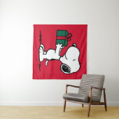 Erdnüsse | Snoopy Weihnachtsgeschenk Wandteppich (Beispiel (Horizontal))