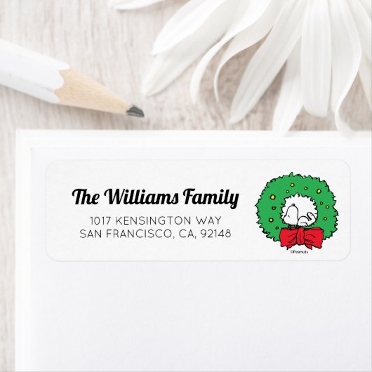 Erdnüsse | Snoopy Weihnachtskranz (Insitu)