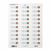 Erdnüsse | Snoopy Weihnachtskranz & Bow (Vorne)