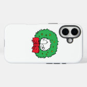 Erdnüsse | Snoopy Weihnachtskranz Case-Mate iPhone Hülle (Rückseite (Horizontal))