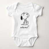 Erdnüsse | Snoopy Whistle Baby Strampler (Vorderseite)