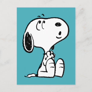 Erdnüsse   Snoopy Whistle Postkarte
