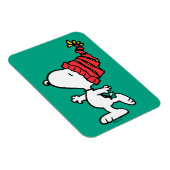 Erdnüsse | Snoopy Winter Beanie Cap Magnet (Rechte Seite)